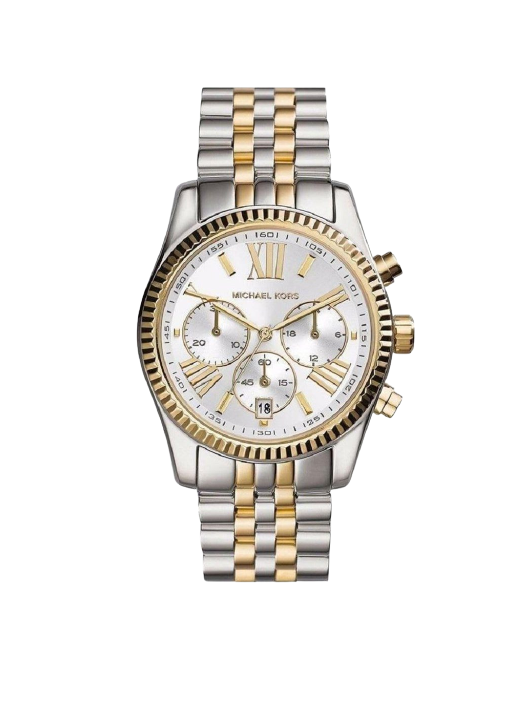 Montre Michael Kors Lexington MK5955 Bicolore Argenté Doré