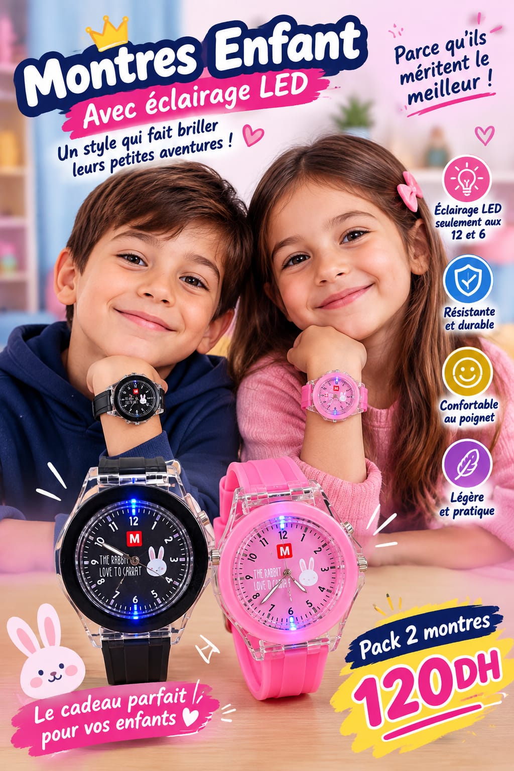 pack montres enfants