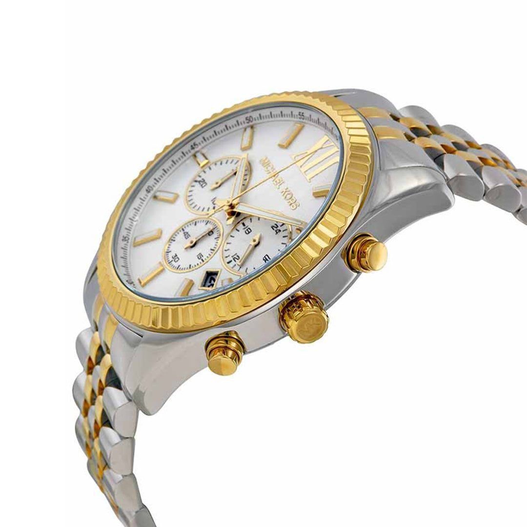 Montre Michael Kors Lexington MK5955 Bicolore Argenté Doré